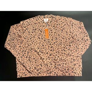 Sundry NWT Women's Long Sleeve Crew Neck Sweatshirt Multi Color Size 3 or Large